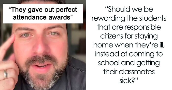 Dad Shares His Opinions About Schools And Perfect Attendance Awards, Goes Viral On TikTok