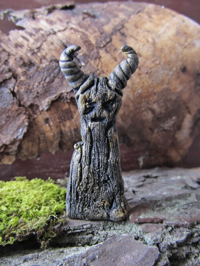 I Create Small Pocket Figurines Of Pagan Gods And Mythical Creatures With Polymer Clay (5 Pics)