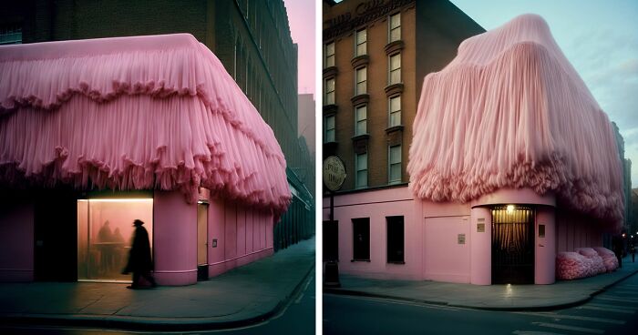 Artist 'Invades' Major Capitals Around The World With Fluffy And Flossy Pink Drapes And The Result Is Adorable (56 Pics)