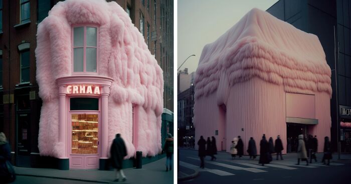 Artist 'Invades' Major Capitals Around The World With Fluffy And Flossy Pink Drapes And The Result Is Adorable (56 Pics)