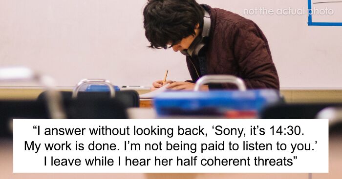 “I Leave While I Hear Her Half-Coherent Threats”: Teacher Legs It Midway Through An Exam To Force Principal To Take Over Monitoring