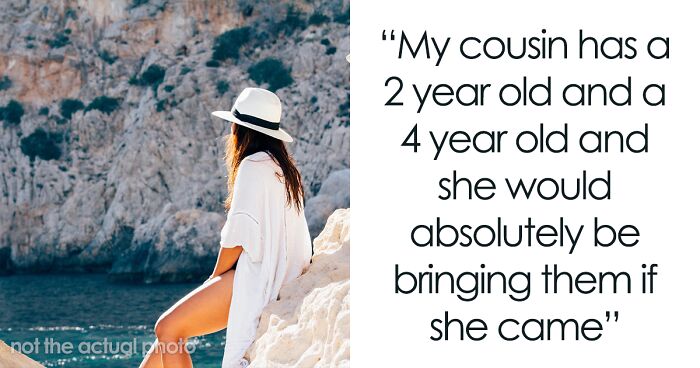 Woman Threatens To Skip Family Vacation If Cousin's Little Kids Come As Well, Gets Called A Jerk