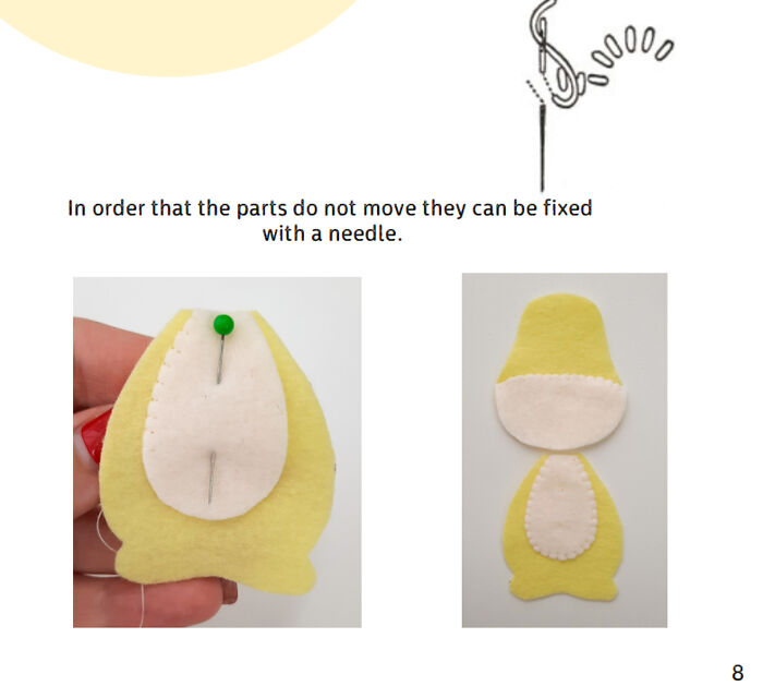 I Made An Adorable Felt Giraffe With The Instructions For You To Follow