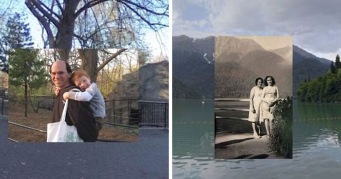 TikToker Helps Followers Find The Long Lost Places Featured In Their Old Photographs Of Loved Ones