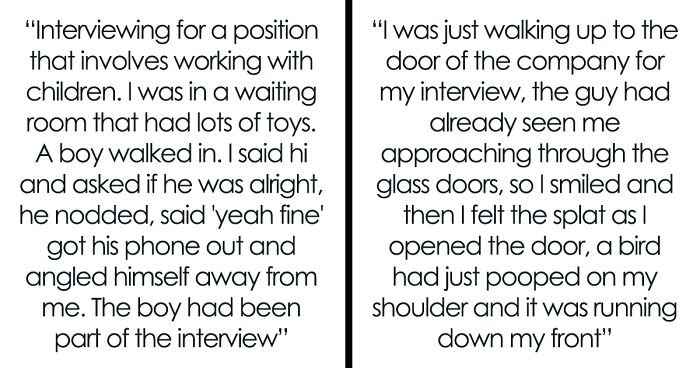 “What Has Been Your Funniest, Weirdest Or Most Awkward Interview Experience?” (40 Answers)