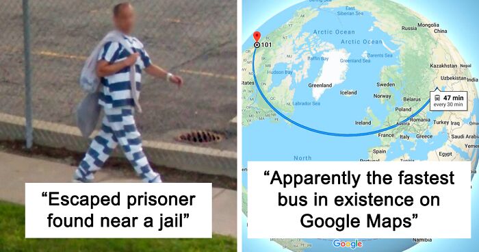 90 Of The Funniest Things People Came Across On Google Maps