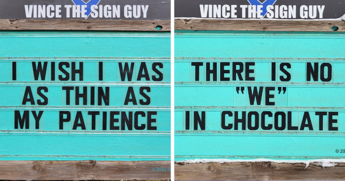 100 More Reasons To Smile While Driving Through Colorado, Thanks To This Pun-Loving Road Sign Man (New Pics)