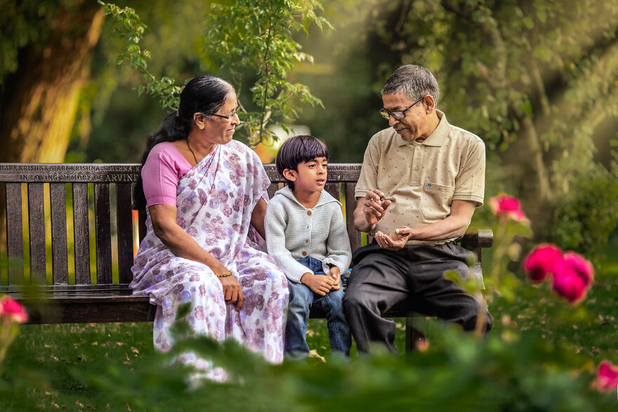 Grandparent's Love, Sharing Their Life Experiences And Wisdom Through Heartwarming Stories !