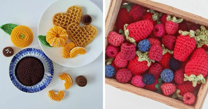 45 Edible-Looking Food Items That This Artist Created From Yarn