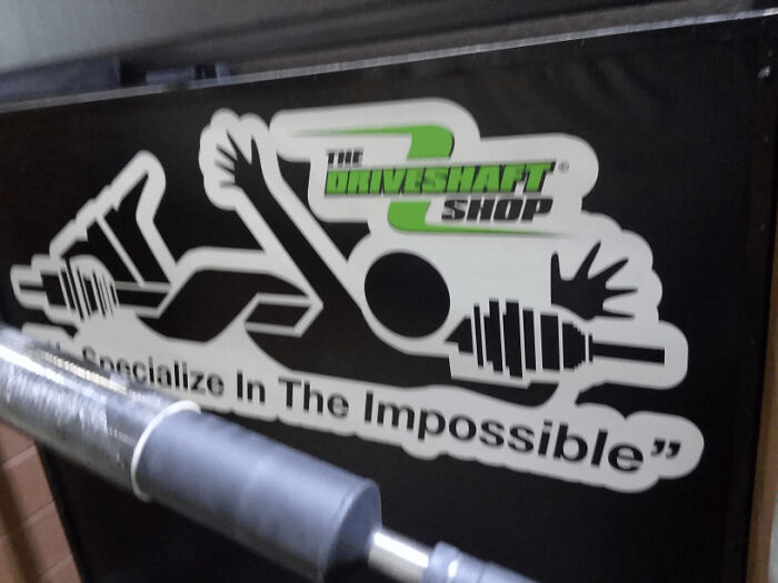 This Company's Logo Looks Like Somebody Got Pulled Into A Lathe