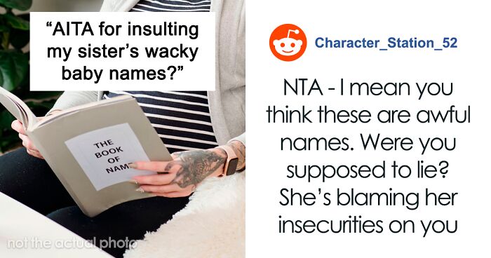 Pregnant Woman Can’t Take Brother’s Critique Of Future Baby’s Potential Names, The Internet Takes His Side