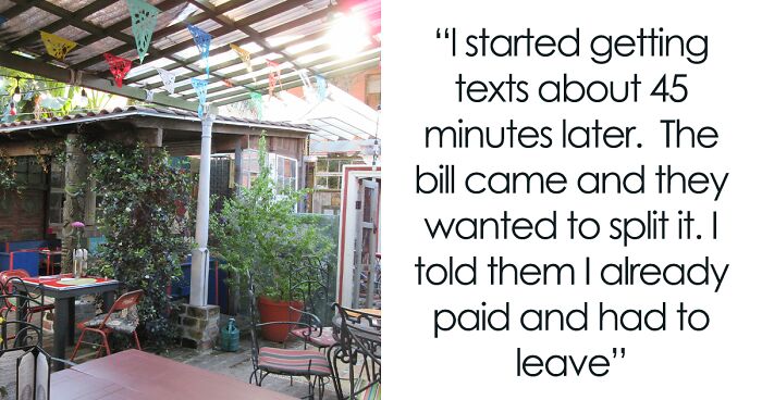 Person Quitely Pays Their Share And Bolts, Leaving Friends “Salty” Because They Didn’t Split The Restaurant Bill