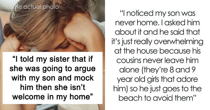 Aunt Berates Nephew For His Love Of The Ocean, Acts Like The Victim When His Mom Kicks Her Out Of The House