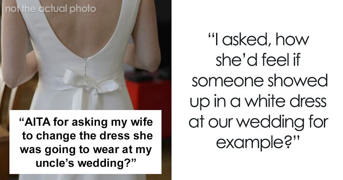 Husband Attends Wedding Without His Wife After She Refused To Change, Asks If He's A Jerk