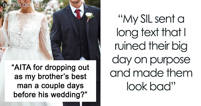 Guy Refuses To Attend Brother’s Wedding After His Disabled Wife Is Treated Like A Child