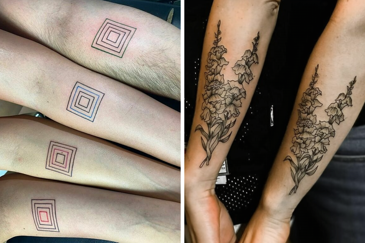 100 Brother And Sister Tattoos That Are Nothing But Exceptional  Bored  Panda
