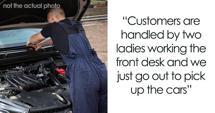 Mechanic Is Left Speechless After Female Coworkers Call Him “Highly Unprofessional” For Wearing Makeup