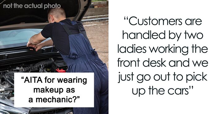 The Internet Encourages Mechanic To Continue Wearing Makeup, Regardless Of Female Coworkers’ Rude Comments