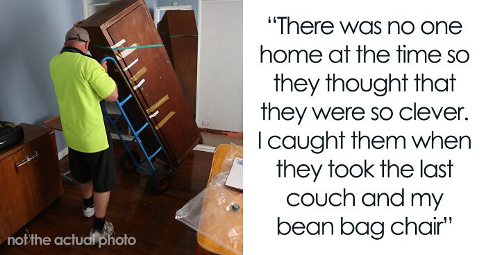 Knowing Their Home Is Tiny, Students Get Revenge On Neighbors Who Stole Furniture From Their House By Not Taking It Back