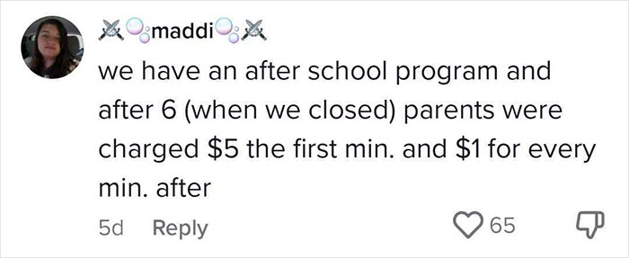 School Charges Parent $116 And Gives It All To The Teacher Who Had To Look After Their Child Because They Were Late