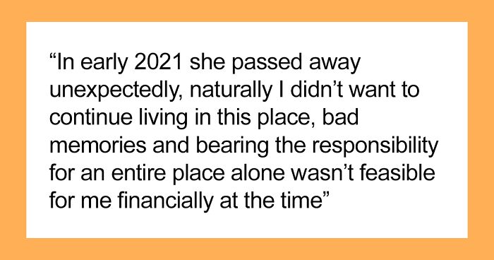 Person Is Annoyed When They “Inherit” A House From Aunt And Get Hounded By Housing Association For Rent Money When In Fact They Owe Them $240