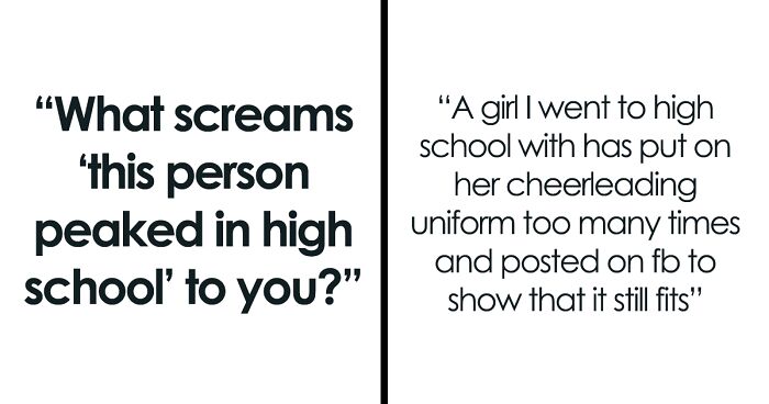 90 Tell-Tale Signs That People Haven’t Moved On From The Good Ole High School Days