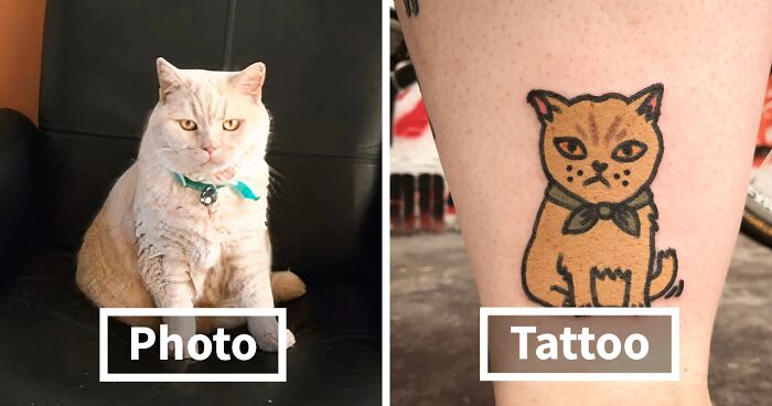 This South Korean Artist Creates Simple Yet Captivating Tattoos Of Pets And Childhood Toys (36 Pics)