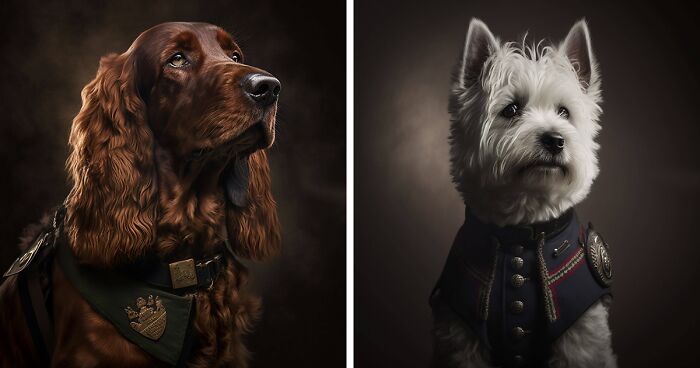 43 Realistic Portraits Of Dogs By Marjan Radovic Showing That They Are The Real Heroes