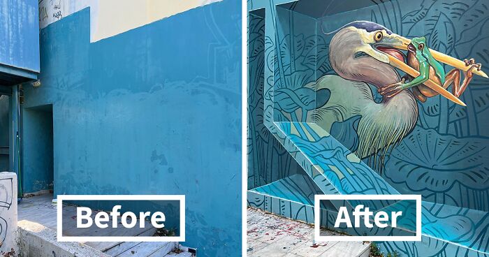 This Artist Brings New Life To Plain And Boring Building Walls Through His 3D Street Art (32 Pics)