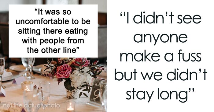 “Her Family Couldn’t Afford A Nicer Meal”: Confused Wedding Guests Are Divided Into Two “Levels”