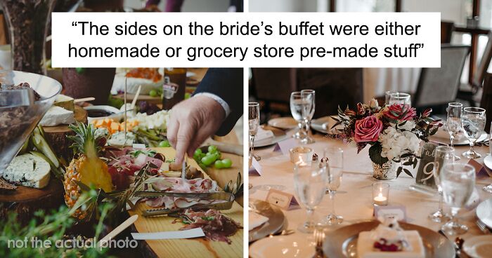 Wedding Guests Get Divided Into Groom's And Bride's Side, Groom's Gets High-End Meals, Bride's Gets Deli Tray