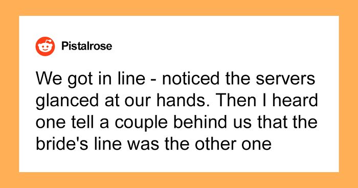 “Two Levels Of Wedding Guests”: Bride And Groom Serve Significantly Different Dinners, It Makes The Guests Super Uncomfortable