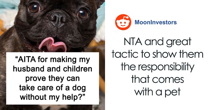 Woman Gives Husband And Kids A 60-Day Test Before They Can Get A Dog, Gets Called “Ridiculous And Petty”