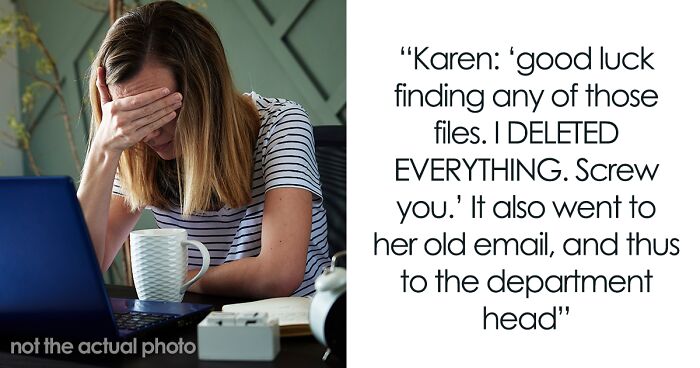 Karen Deletes Important Files After Getting Fired, Loses Her Severance Checks