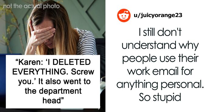 Person Gets Revenge On Petty Karen Who Deleted Important Files, She Loses 3-Month Severance