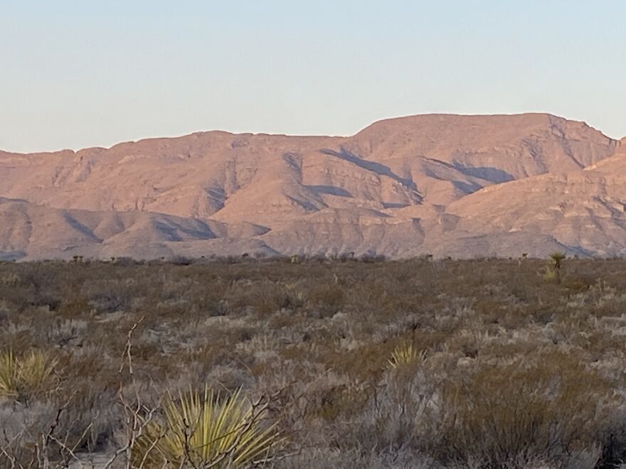 Quitman Mountains At Dawn