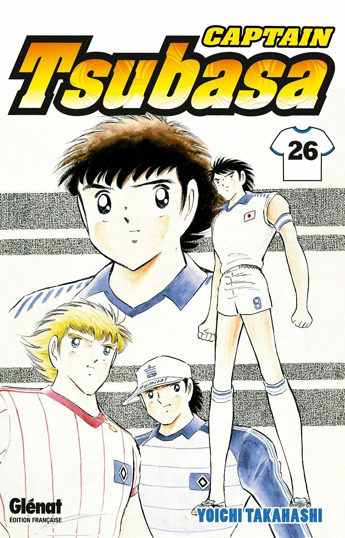Manga cover for "Captain Tsubasa"