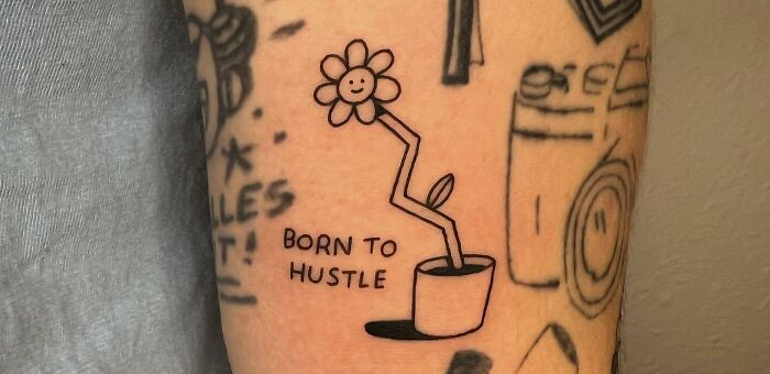 hustle tattoo ideas
