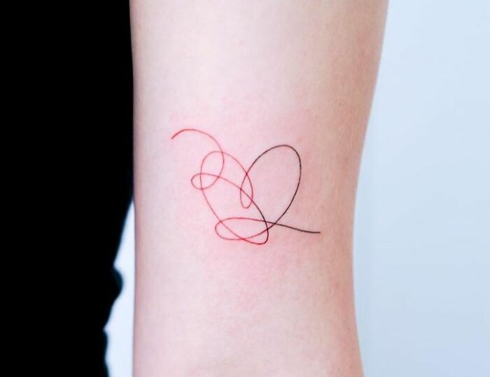 Self love Tattoo Girl leaf design done as a  Mascot Tattoos