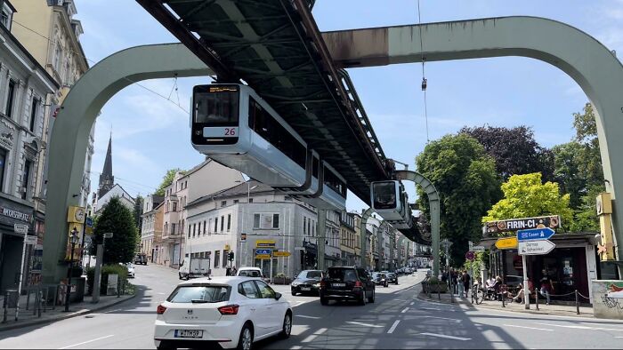 Suspension Rail In Wuppertal, Germany