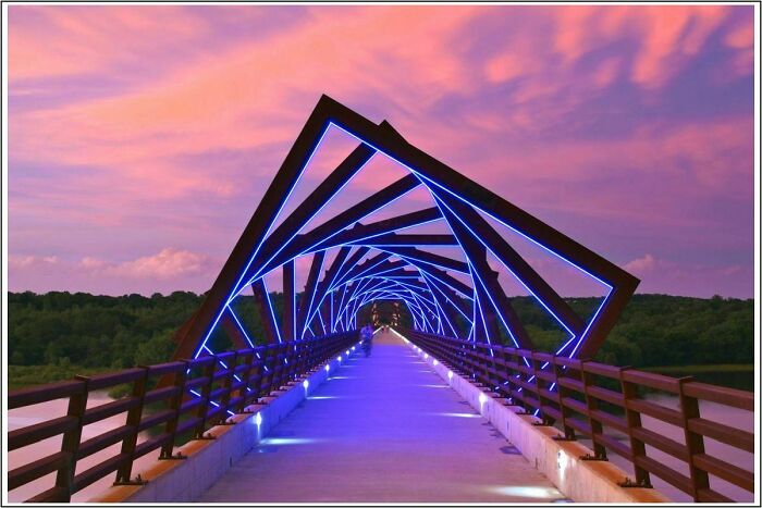 High Trestle Trail Bridge - Boone County, Iowa