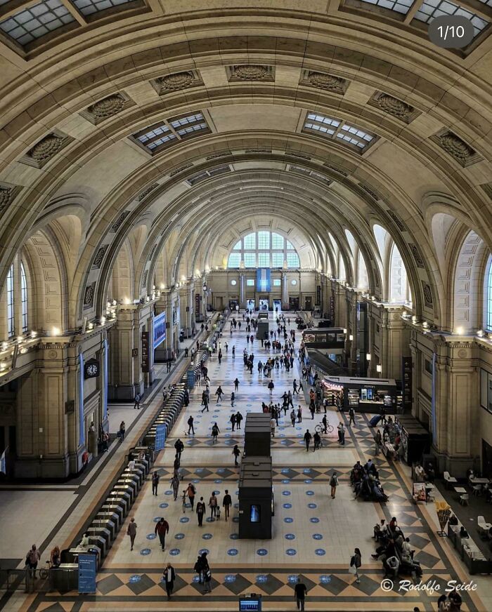 Constitucion Train Station In Buenos Aires, Argentina