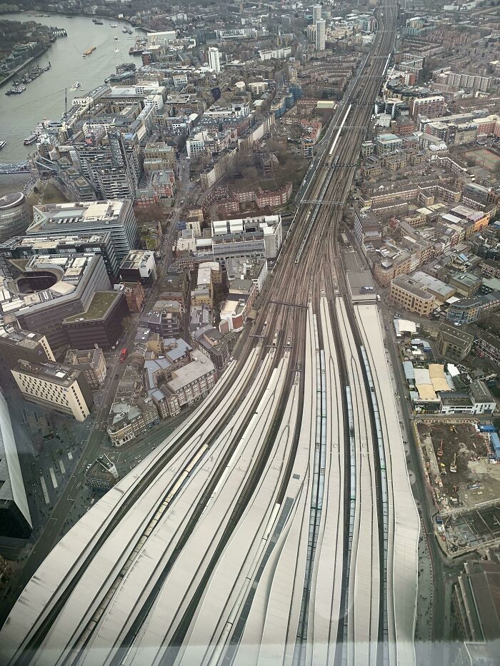 London Bridge Station From The Shard