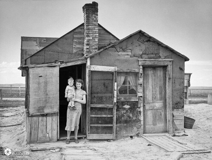 Children Of Submarginal Farmer, South Dakota. May 1936