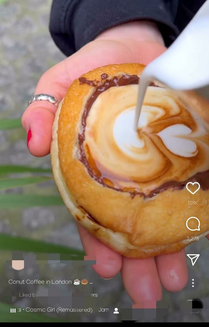 Coffee In A Donut