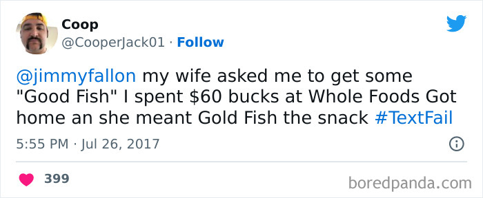 tweet about man spending $60 on a fish 