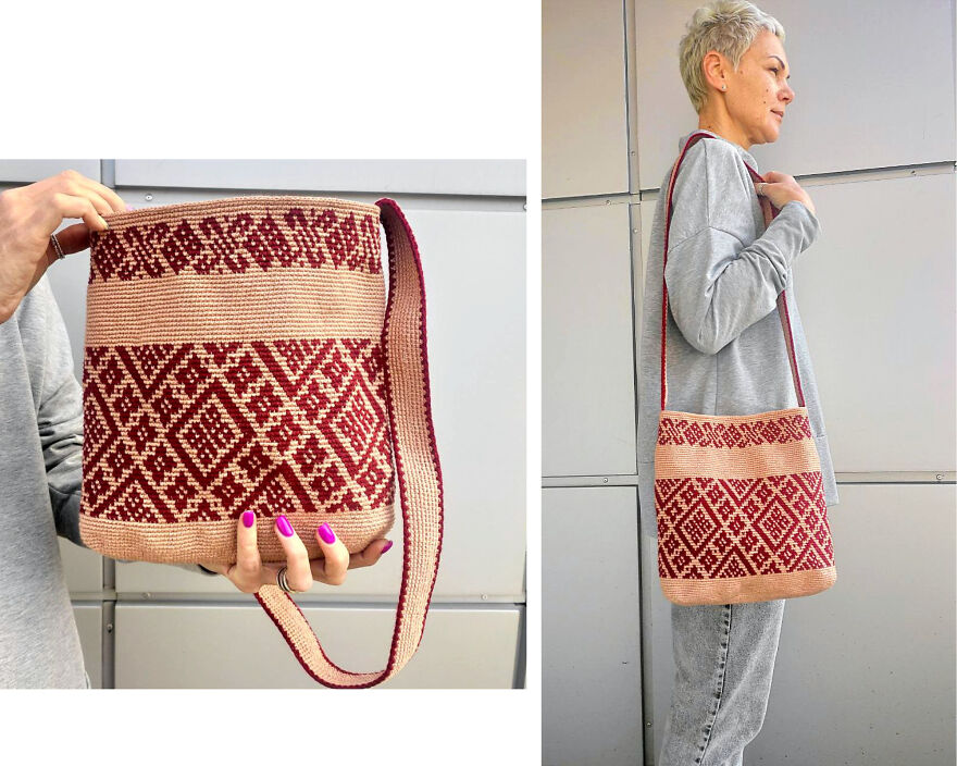 Bags From Recycled Yarn