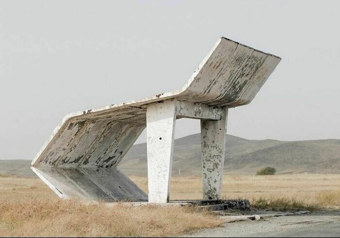 Bus Stop. . . Taraz, Kazakhstan