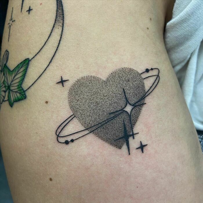 110 Cool Space Tattoos That Are Cosmically Good | Bored Panda