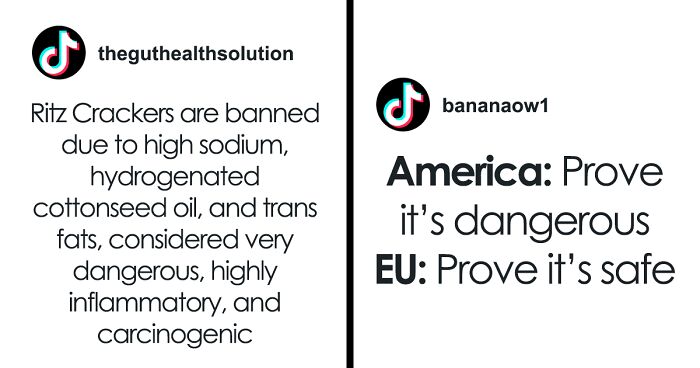 Nutritionist Shares US Foods That Are Banned In Europe Because Of The Chemicals They Contain, His Video Goes Viral Among Concerned Americans